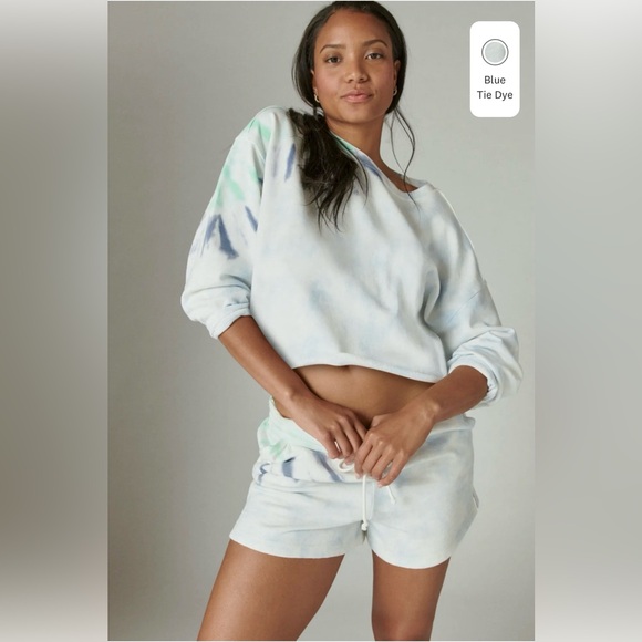 Lucky Brand Blue and White Tie-Dye Set - Picture 2 of 9